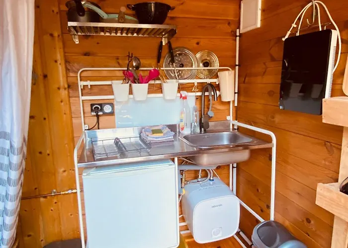 Yourte Et Son Bain Nordique