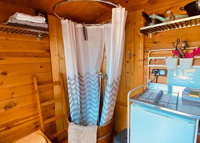 ラグジュアリーテント Yourte Et Son Bain Nordique Frechet-Aure